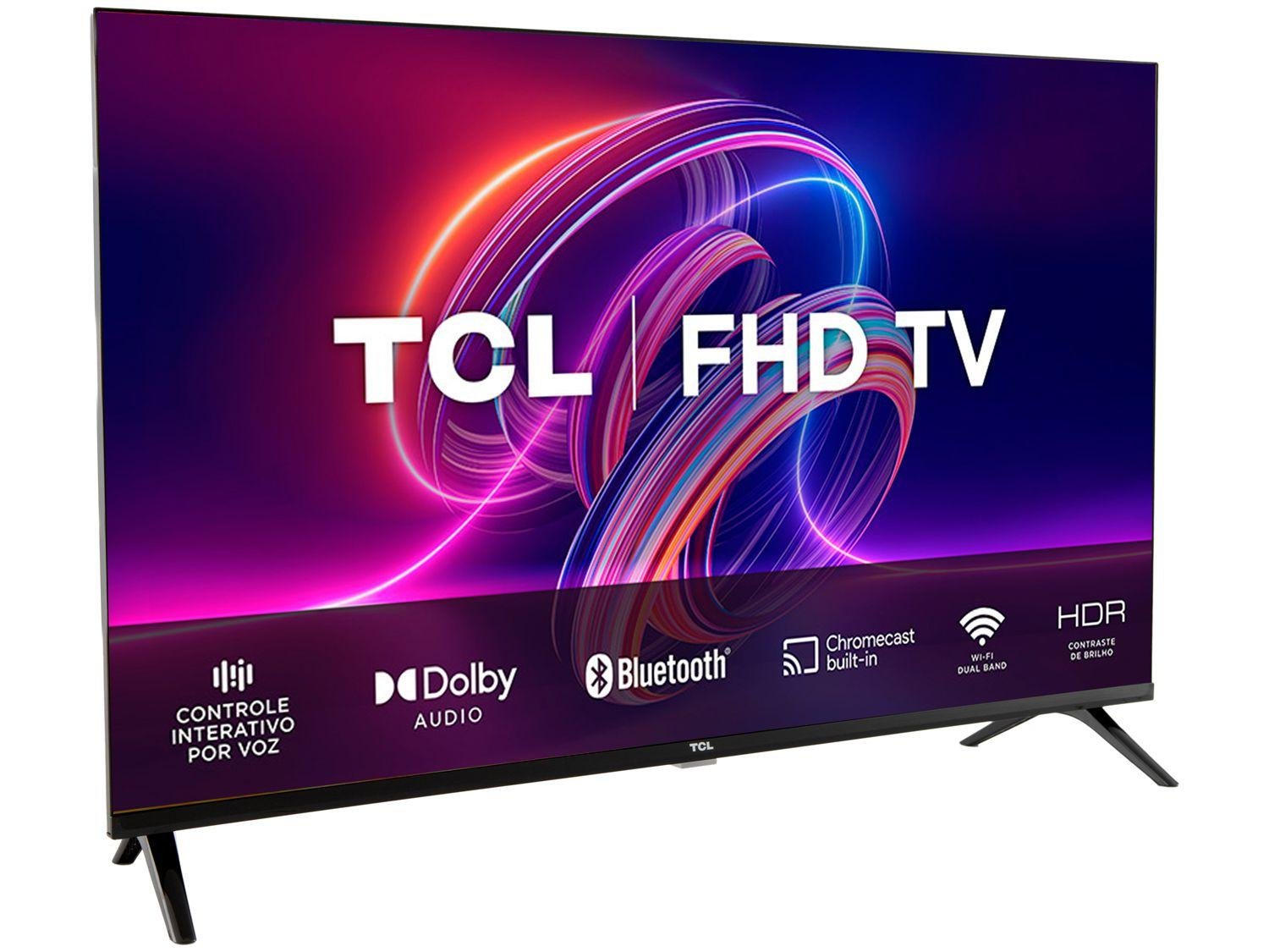 Smart TV 32” Full HD LED TCL 32S5400A Android - Wi-Fi Bluetooth Google Assistente 2 HDMI 1 USB